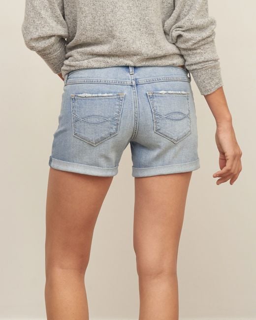 how womens low rise shorts 4 inch